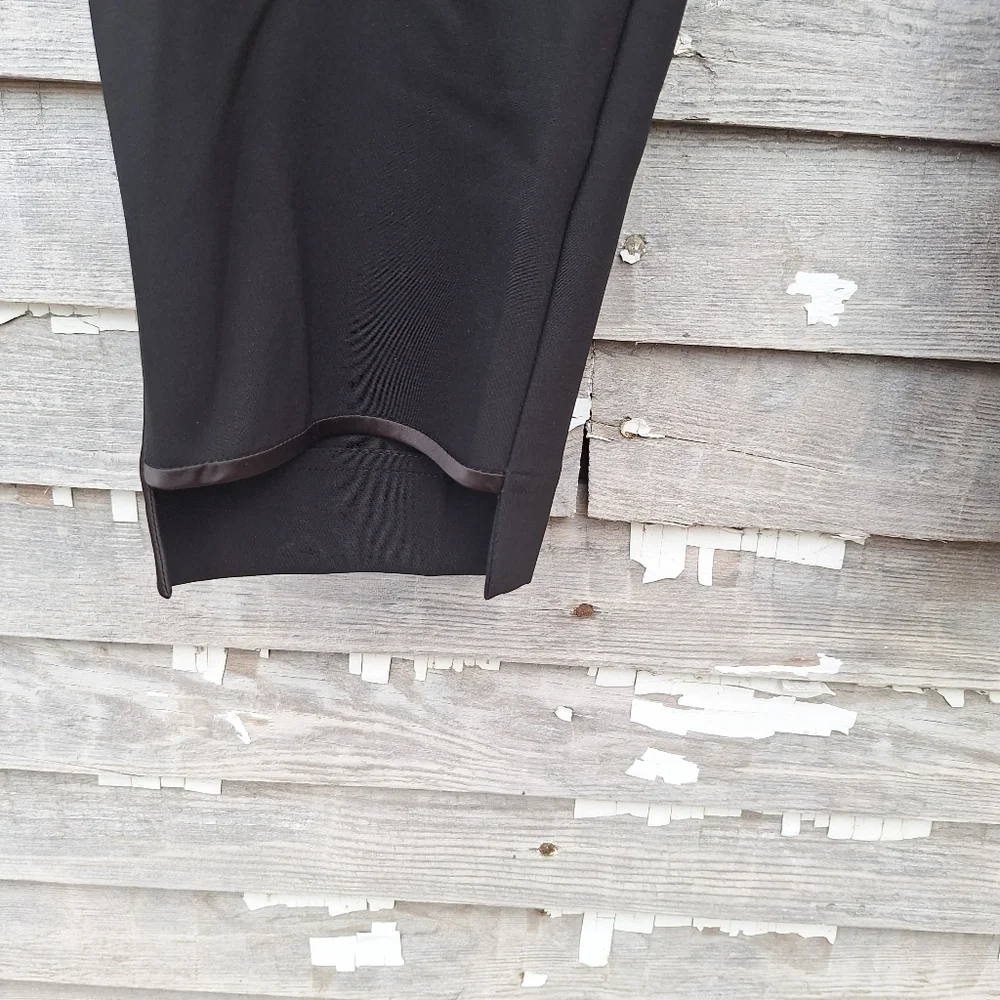 Lafayette 148 New York Black Trousers Manhattan Size 18 NWT